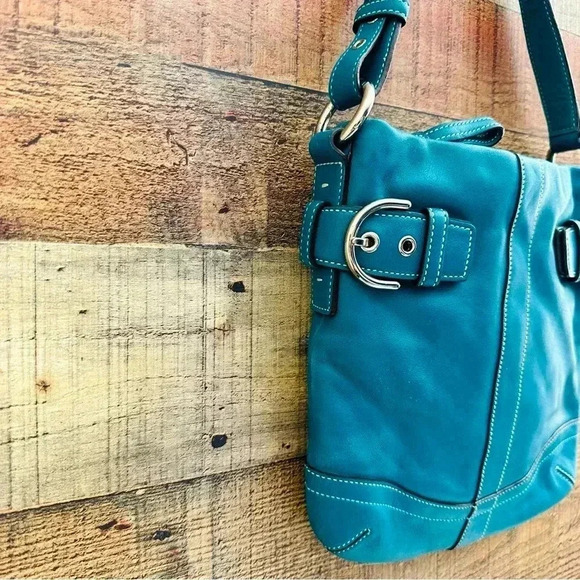 Coach Vintage Soho Slim Buckle Small Hobo Leather Bag - Picture 5 of 12